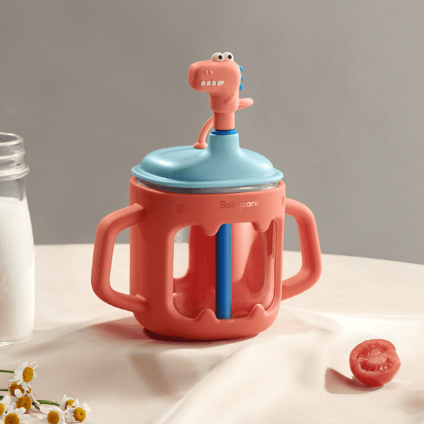 Babycare T-Rex Toby Milk Cup for kids